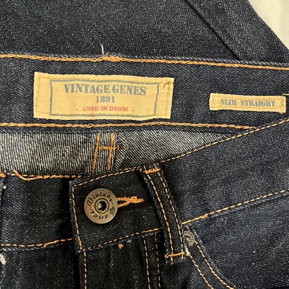 Vintage Genes slim straight size W28 L30 - Picture 4 of 5